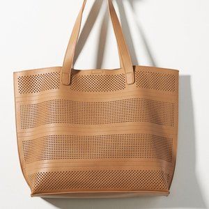 Anthropologie Perforated Tote Bag